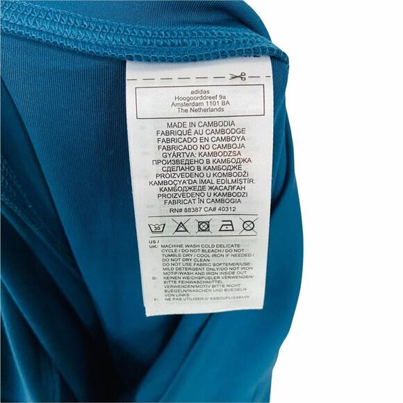 adidas Women's Design 2 Move 7/8 Tights Tec Mineral Black Womens Size Xlarge - Picture 4 of 8